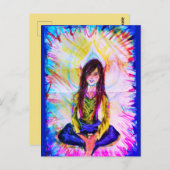 FaeMeditate(F)アートポストカード ポストカード (正面/裏面)