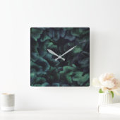Faerie Forest  Square Wall Clock スクエア壁時計 (ホーム)