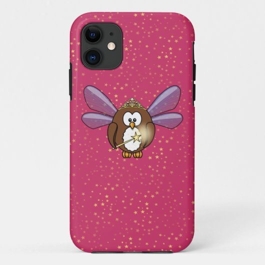 faeryのフクロウ Case-Mate iPhoneケース (裏面)