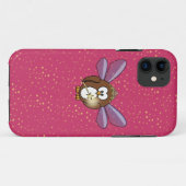 faeryのフクロウ Case-Mate iPhoneケース (裏面(横))