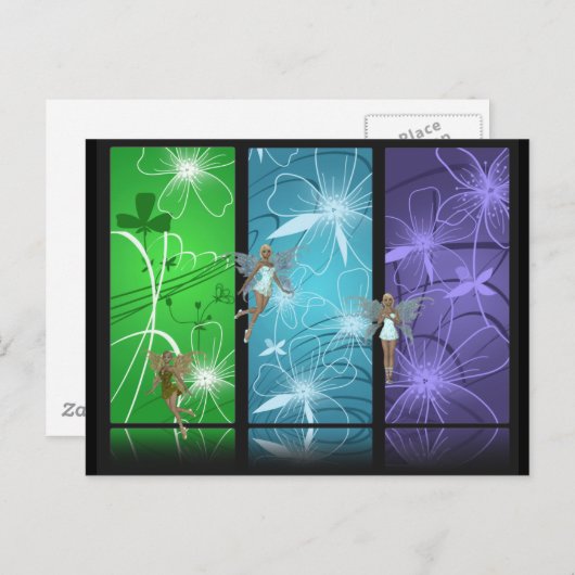 Faes in Flightはがき ポストカード (正面/裏面)