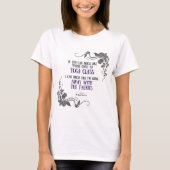 Faeshionの毎日のスローガン-薄い色 Tシャツ (正面)