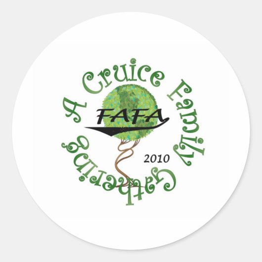 FAFA ラウンドシール (正面)