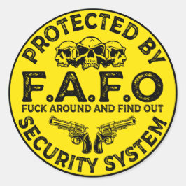 FAFOセキュリ保護ティ・システムによる ラウンドシール