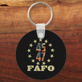 Fafoトおもしろいランプ写真 キーホルダー (正面)