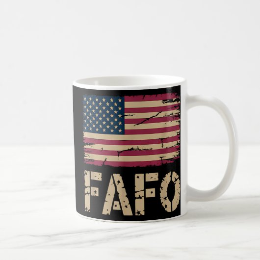 Fafoフラグ(F) _1 コーヒーマグカップ (右)