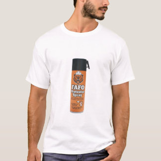 FAFO抗議者スプレー Tシャツ