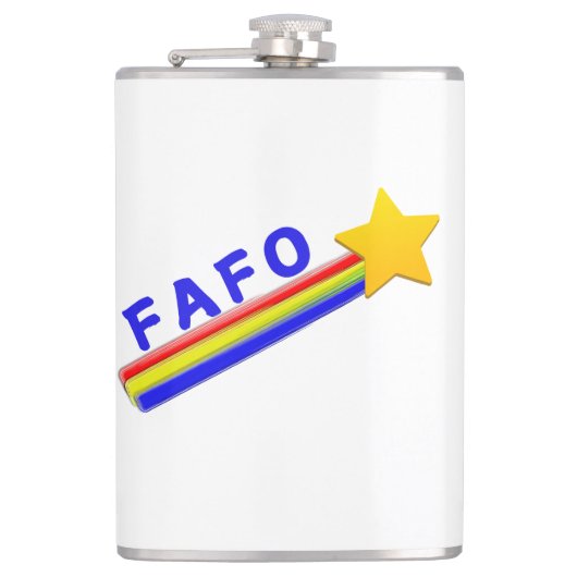 FAFO知っている フラスク (正面)