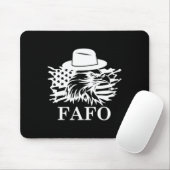 Fafo トランプ アメリカ国旗 マウスパッド (マウス)
