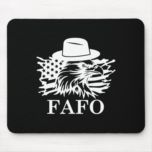Fafo トランプ アメリカ国旗 マウスパッド (正面)