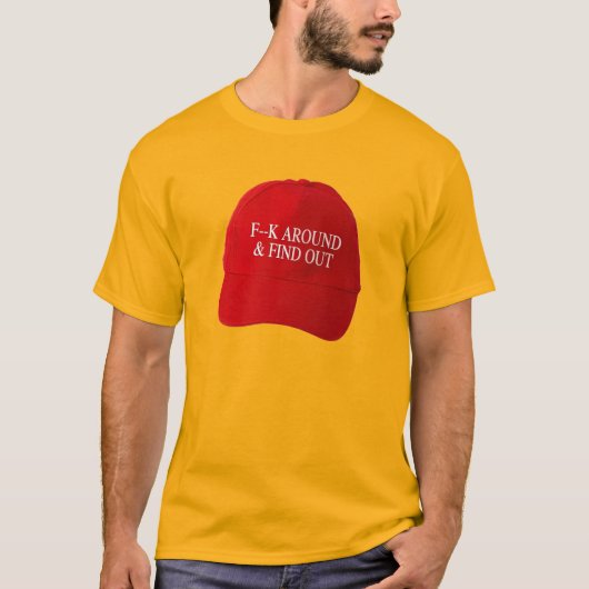 FAFO ハット Tシャツ (正面)