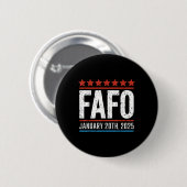 Fafo 2025年1月20日米国大統領の就任式 缶バッジ (正面&裏面)