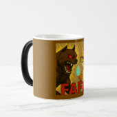 FAFO – Small Cat, Big Attitude Coffee Mug モーフィングマグカップ (正面左)