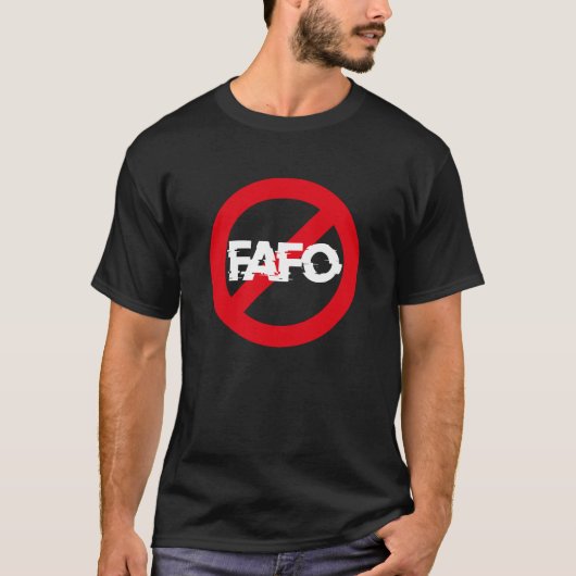 FAFO Wメンズ Tシャツ (正面)