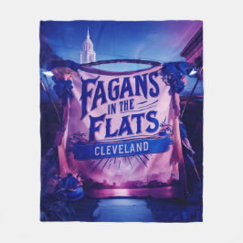 Fagans In The Flats Cleveland, Ohio フリースブランケット