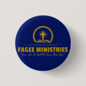 Fagee省庁のロゴボタン 缶バッジ (正面)