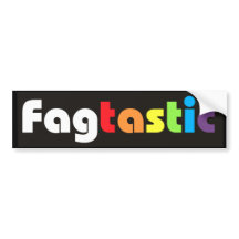Fagtastic (旗)のバンパーステッカー