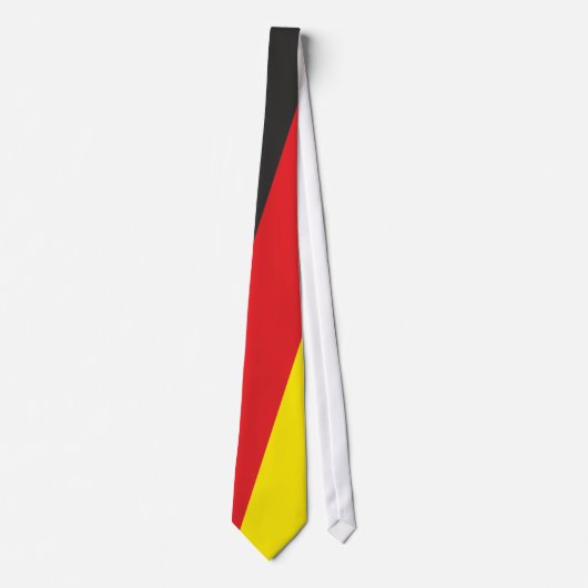 Fahne Flagge flag Deutschland Germany ネクタイ (正面)