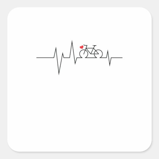Fahrrad EKG スクエアシール (正面)