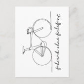 Fahrrad ohne Firlefanz | Anti E-Bike ポストカード (正面)