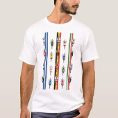 Fahrradfahrer Gruppe Tシャツ (正面)