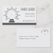 fahrschule 名刺 (正面/裏面)