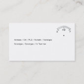 fahrschule 名刺 (裏面)