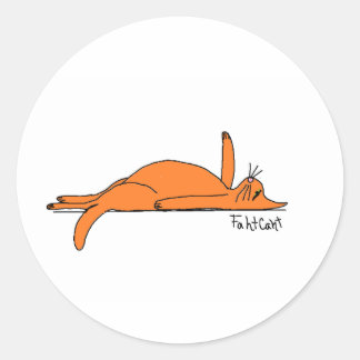 FahtCahtオリジナルシール ラウンドシール