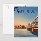 Faidherbe Bridge Senegal ポストカード (正面/裏面)