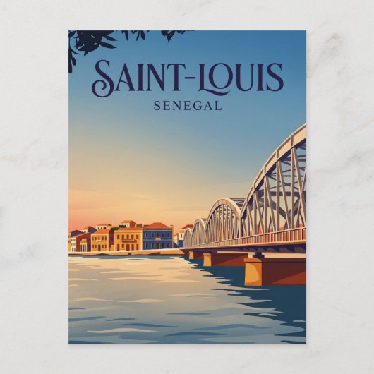 Faidherbe Bridge Senegal ポストカード (正面)
