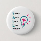 FAILボタン 缶バッジ (正面)