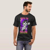 Fail WeightliftingおもしろいボディビルFへの営業担当 Tシャツ (正面フル)