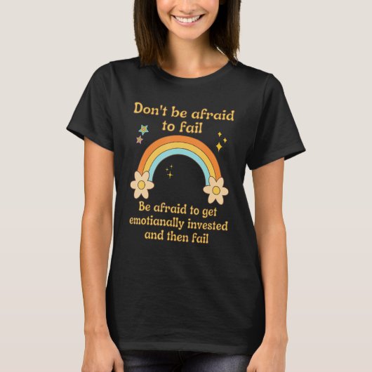 Failure Gen Z Nihilism Existential Crisis Dank Mem Tシャツ (正面)