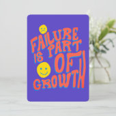 Failure Is Part of Growth – Motivational Card シーズンカード (スタンド正面)