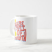 Failure Is Part of Growth – Motivational Classic  コーヒーマグカップ (正面左)