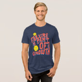 Failure Is Part of Growth – Motivational Graphic トライブレンドＴシャツ (正面全面)