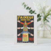 Faineuf France Vintage Poster 1911 ポストカード (スタンド正面)