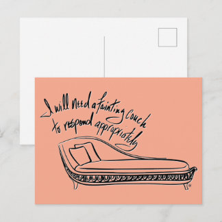 Fainting Couch シーズンポストカード