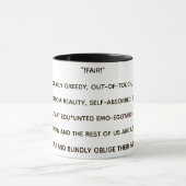 "!FAIR!"  マグカップ (中央)