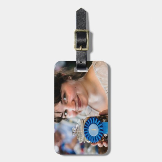 Fair Canning Contest Photo Customize ラゲッジタグ (正面縦)