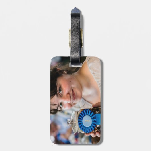 Fair Canning Contest Photo Customize ラゲッジタグ (裏面縦)