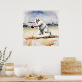 Fair Catch - Archival Cricketプリント ポスター (キッチン)