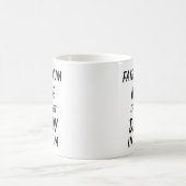 Fair Dinkum NAME 最高の DADDY in Straya (Australia) コーヒーマグカップ (中央)