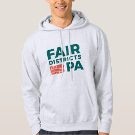 Fair Districts PA Ash Grey Hoodie パーカ