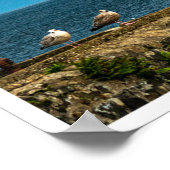 Fair Head Northern Ireland Wall Art Photography ポスター (角)