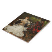 Fair is my Love (by Edwin Austin Abbey) タイル (側面)