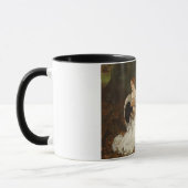 Fair is my Love (by Edwin Austin Abbey) マグカップ (左)