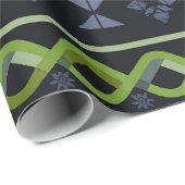 Fair isle Christmas 5 ラッピングペーパー (ロールコーナー)