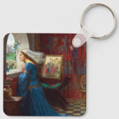 Fair Rosamund c. 1916 by John William Waterhouse キーホルダー (裏面)