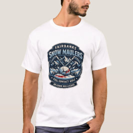 Fairbanks Snow Maulers (Full Contact Golf) T-shirt Tシャツ